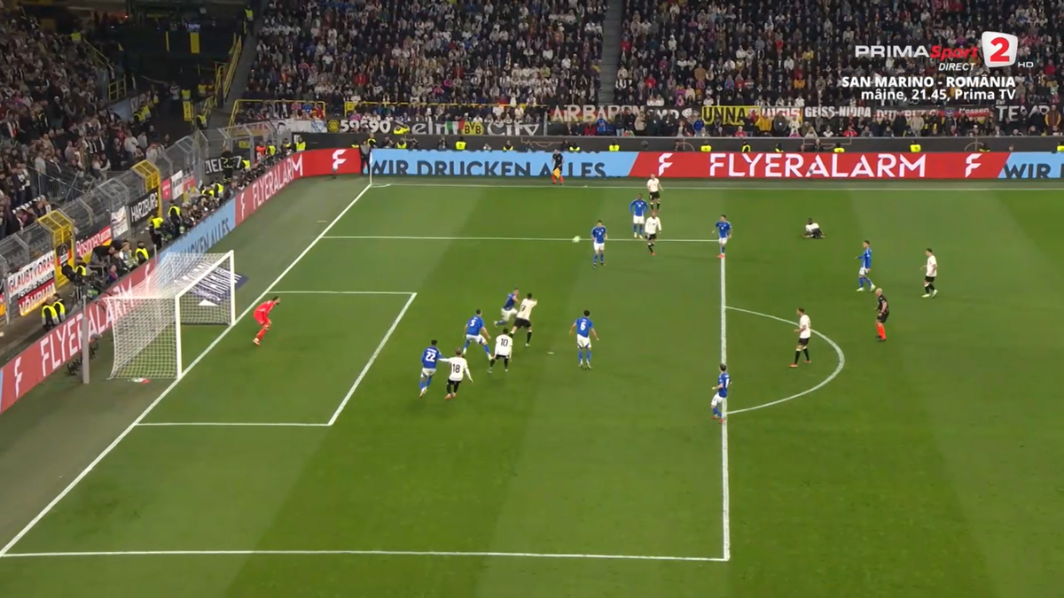 Nemții îl sărbătoresc pe copilul cu „assist-ul” pentru Kimmich: „A fost o nebunie!”