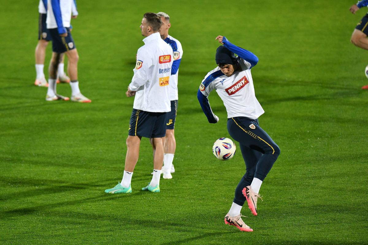 Antrenamentul oficial al României în San Marino