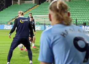 Haaland după o lună în Chișinău » Momente savuroase în Moldova: sosia norvegianului s-a strecurat la câțiva metri de starul lui Manchester City: ce a urmat