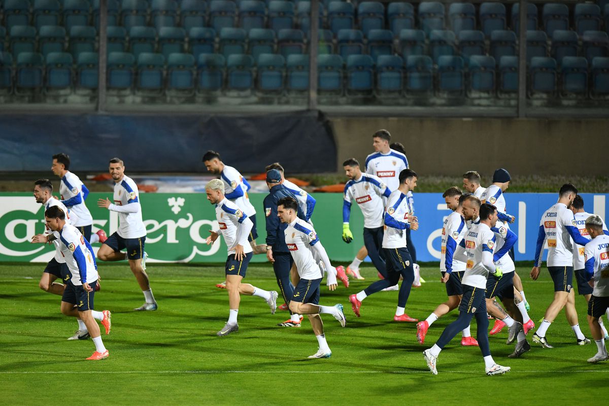 Antrenamentul oficial al României în San Marino