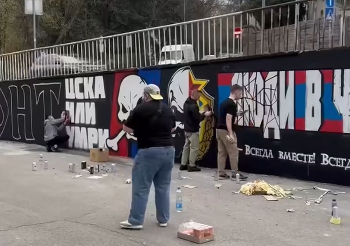 Partizan Belgrad și CSKA Moscova, amical în Serbia! Cum s-au comportat galeriile