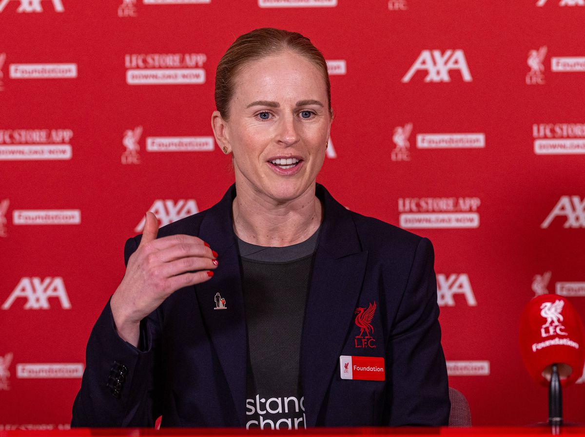 Natasha Dowie, în meciul pentru legendele lui Liverpool