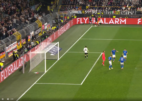 Germania, gol ANTOLOGIC în poarta Italiei » Așa ceva nu s-a mai văzut: inclusiv camerele TV au fost surprinse