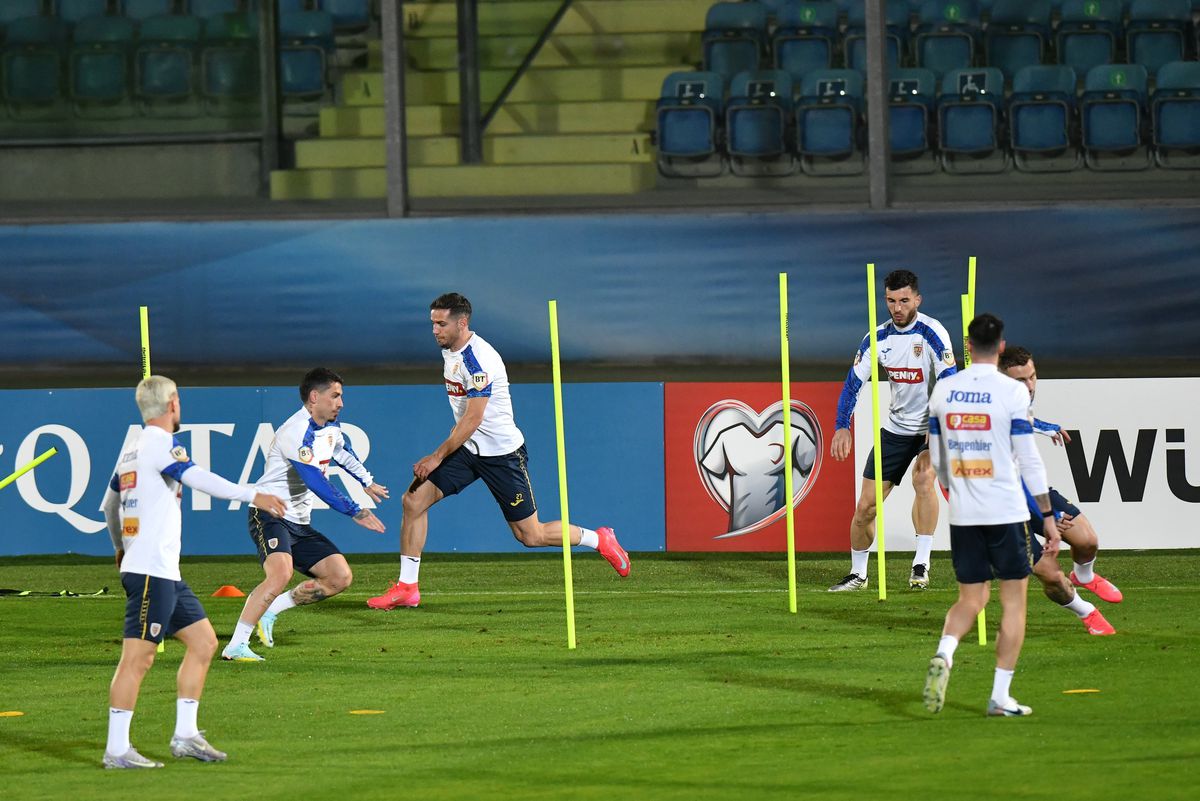 Antrenamentul oficial al României în San Marino