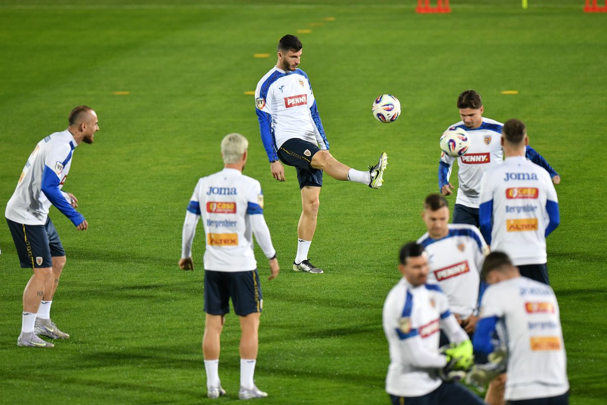 Antrenamentul oficial al României în San Marino