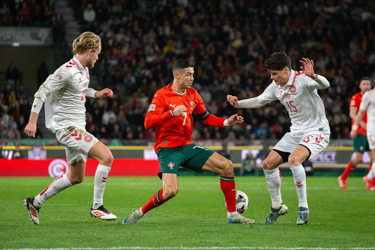 Portugalia - Danemarca: potop de goluri, calificare decisă în prelungiri și știm prima semifinală din Liga Națiunilor