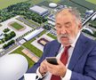 Ion Țiriac vrea o investiție de 50 de milioane de euro într-un stadion de fotbal! "Nu mă mai țineți ani la rând pentru aprobări!”