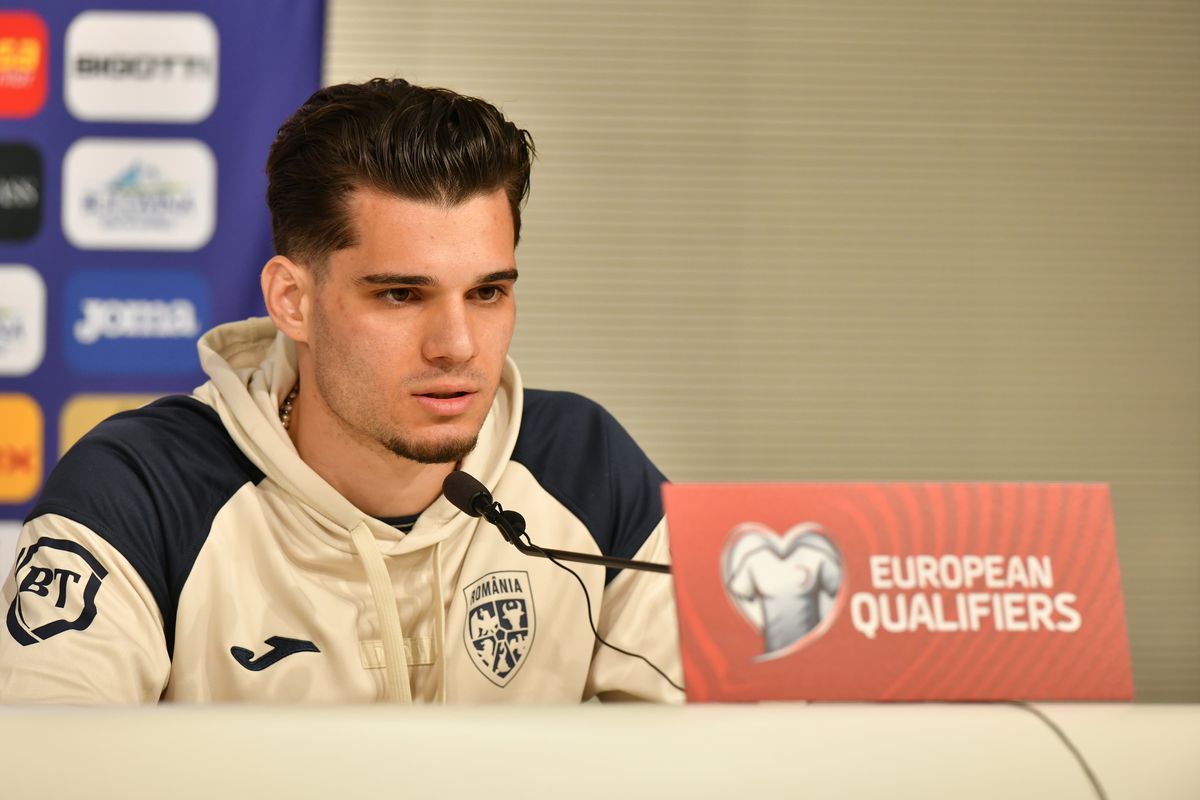 4 cuvinte pe care a insistat Ianis Hagi în conferință, înainte de San Marino - România