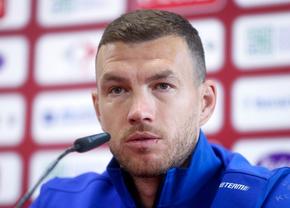 Imagine șocantă postată de Edin Dzeko » Accidentarea provocată de Mihai Popescu l-a lăsat desfigurat