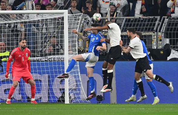 Germania - Italia, o nebunie de meci în sferturile Ligii Națiunilor: revenire formidabilă, după 3-0 la pauză!