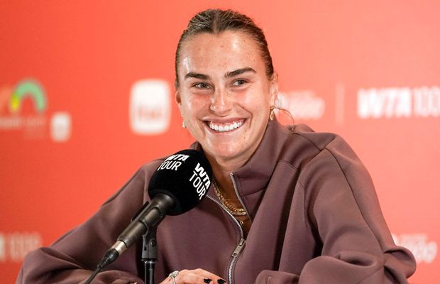 Aryna Sabalenka a găsit o portiță în regulament: „Dacă înjur așa, nu se prinde nimeni! Sunt isteață”