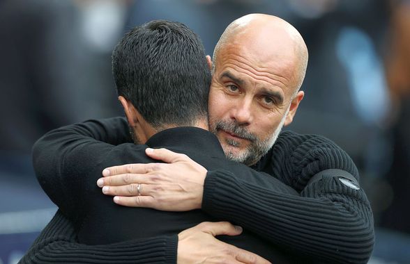 Arteta, surclasat de Guardiola: o singură dată s-a întâmplat ca „elevul” să-și învingă „mentorul” într-o finală