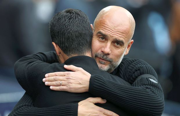 Arteta, surclasat de Guardiola: o singură dată s-a întâmplat ca „elevul” să-și învingă „mentorul” într-o finală