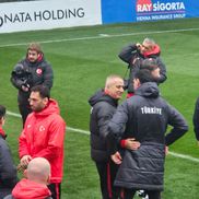 Antrenamentul Turciei, cu trei zile înaintea „barajului” cu România: imagini de la bază / FOTO: Remus Dinu (GSP)