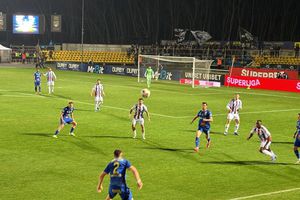 Unirea Slobozia - Oțelul Galați, în play-out. Gol în minutul 4