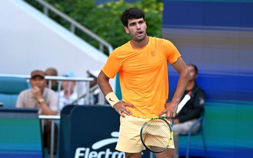 Reacția lui Carlos Alcaraz, după eliminarea prematură de la Miami Open: „A jucat magnific, la un nivel incredibil” // foto: Imago