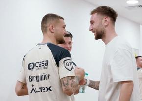 Vizită-surpriză în cantonamentul naționalei: „Mereu împreună!”