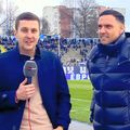 Georgi Milanov (dreapta), prezent în weekend la meciul dintre Levski Sofia și Cherno More