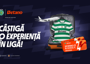 Câștigă două bilete în Liga Campionilor, la Sporting - Arsenal