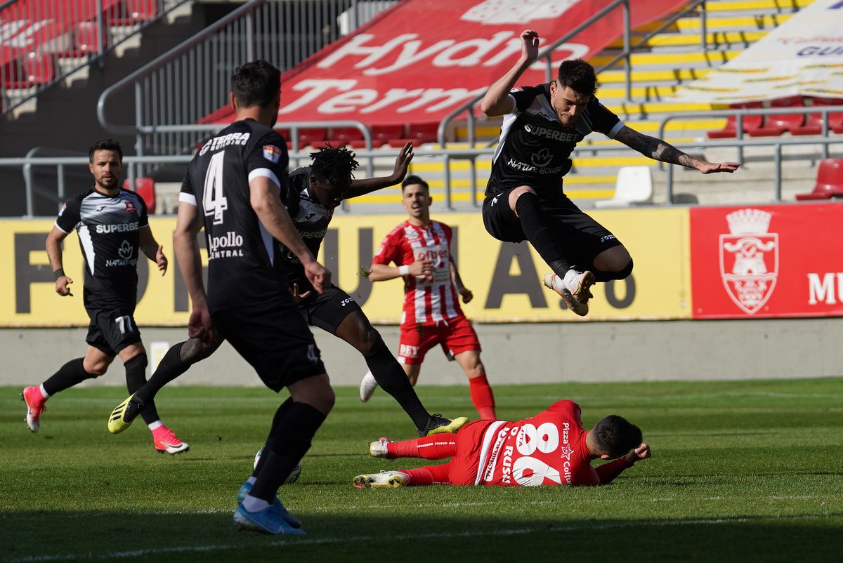 UTA - Hermannstadt 0-1 » Surpriză mare în play-out, după un gol improbabil! Clasamentul actualizat