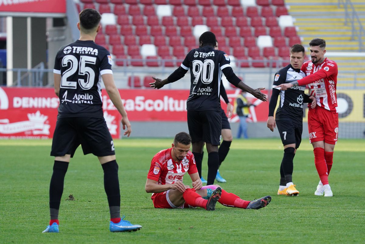 UTA - Hermannstadt 0-1 » Surpriză mare în play-out, după un gol improbabil! Clasamentul actualizat