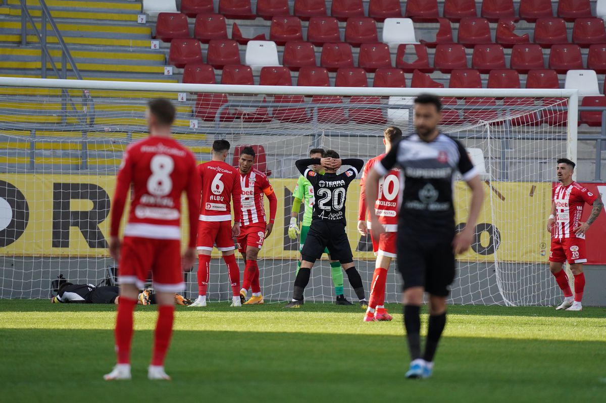 UTA - Hermannstadt 0-1 » Surpriză mare în play-out, după un gol improbabil! Clasamentul actualizat