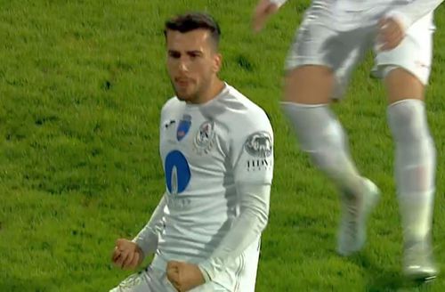 Ronaldo Deaconu (23 de ani, mijlocaș ofensiv) a făcut o primă repriză de senzație în Gaz Metan - Dinamo!