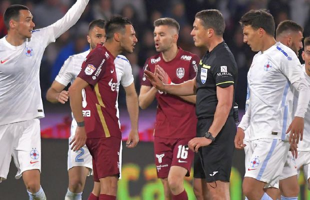 A întors Istvan Kovacs armele? Arbitrii aprind lupta CFR Cluj - FCSB: transformare incredibilă față de sezonul trecut