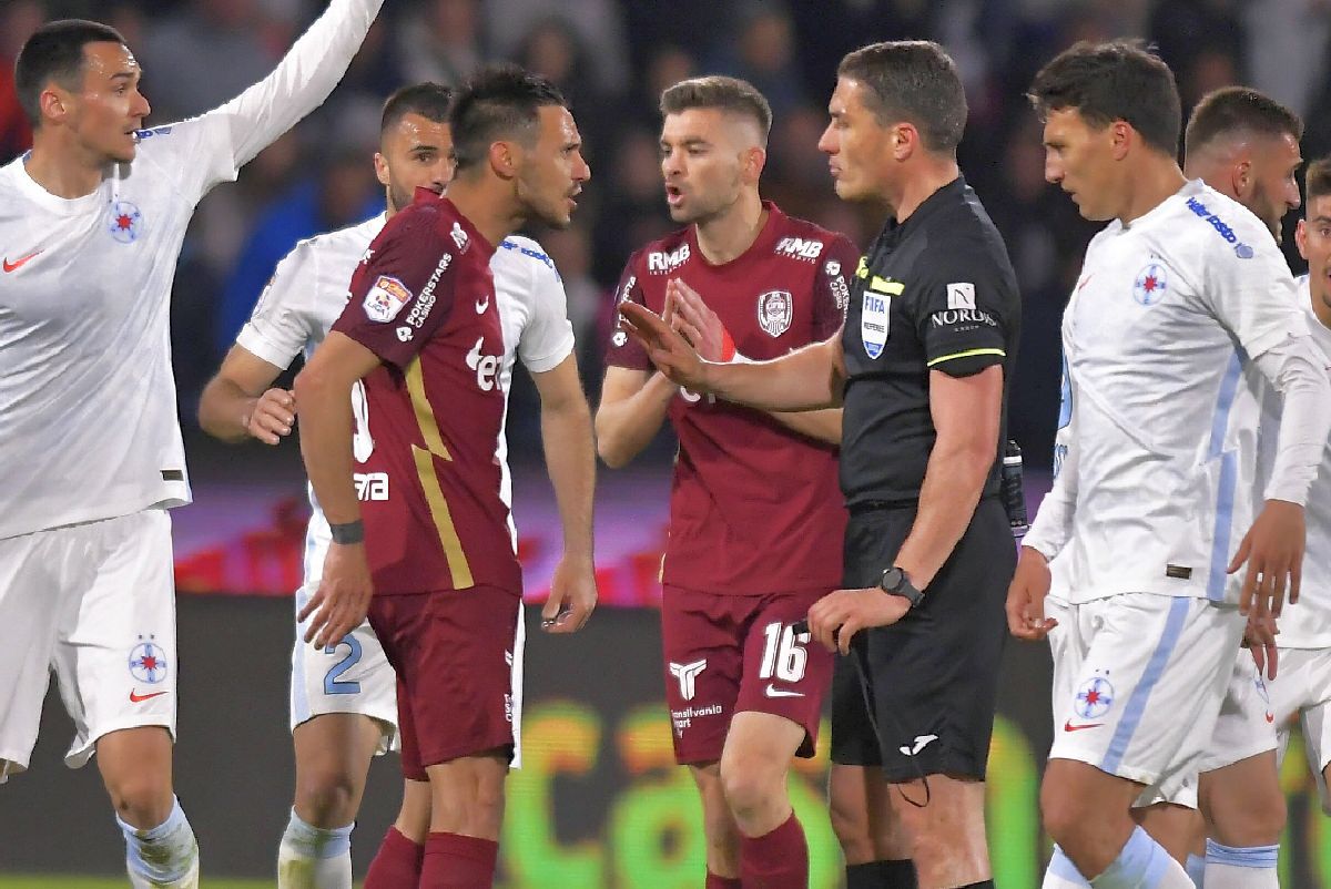 A întors Istvan Kovacs armele? Arbitrii aprind lupta CFR Cluj - FCSB: transformare incredibilă față de sezonul trecut