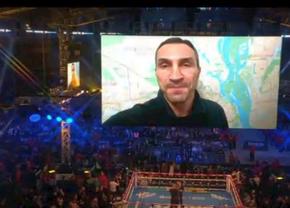 Vladimir Klitschko a vorbit despre războiul din Ucraina pe Wembley, în fața a zeci de mii de oameni: „Provocările pe care le trăim zi de zi sunt mai importante decât viețile noastre”