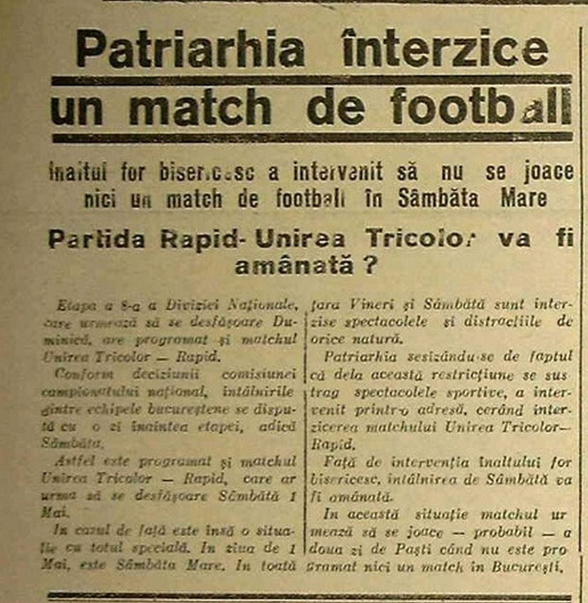 Retro GSP - Paște 2022