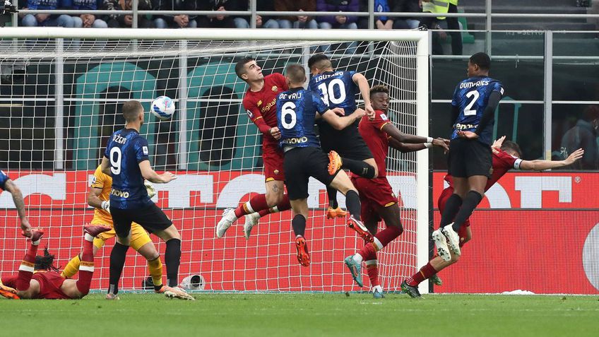 Inter a învins-o categoric pe AS Roma, scor 3-1, în runda #34 din Serie A. După victoria în fața fostului lor antrenor Jose Mourinho, „nerazzurii” sunt din nou pe primul loc, având un punct peste AC Milan cu 5 etape înainte de finalul sezonului.
