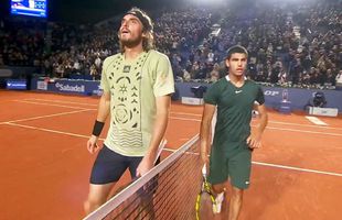 Momente tensionate în meciul Tsitsipas - Alcaraz, noua rivalitate din ATP: gest nesportiv al grecului, cum a reacționat spaniolul + o coincidență fabuloasă