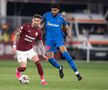 Rapid - FCSB. Alexandru Albu în duel cu Malcom Edjouma (foto: Raed Krishan/GSP)