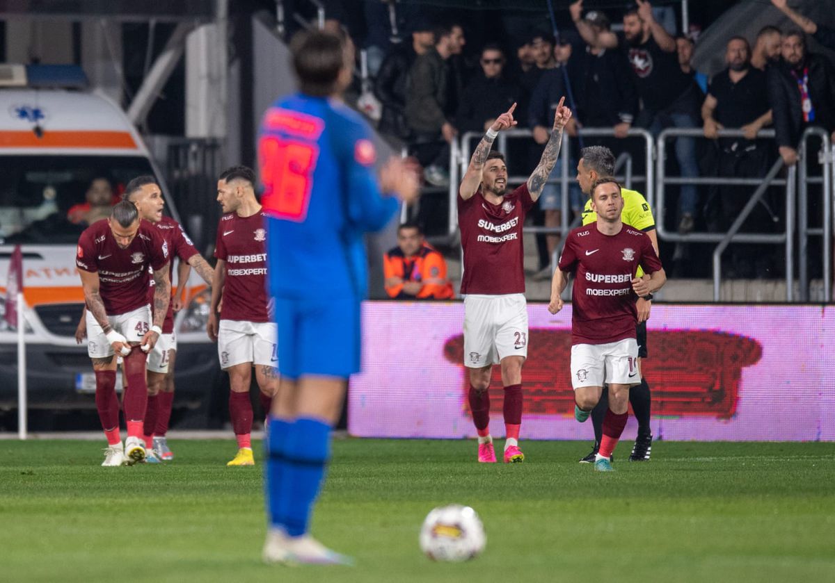 Rapid - FCSB 1-0 » Cadoul lui Mutu pentru Hagi: Feșnic, Moldovan și mult noroc pentru o victorie mare a Rapidului! Game over la titlu pentru FCSB?