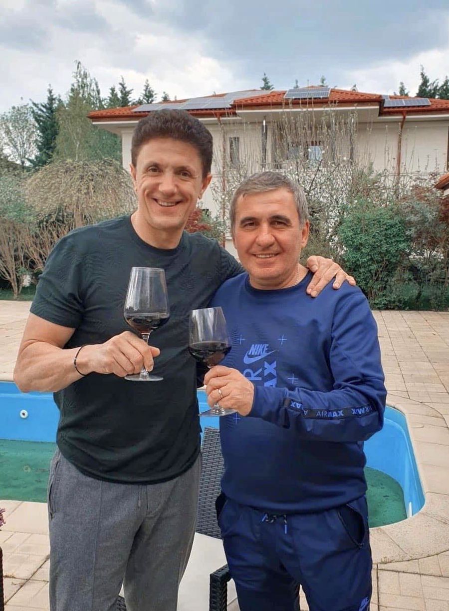 „Gheorghe la pătrat” » Hagi și Popescu au petrecut împreună, la o zi după victoria cu CFR