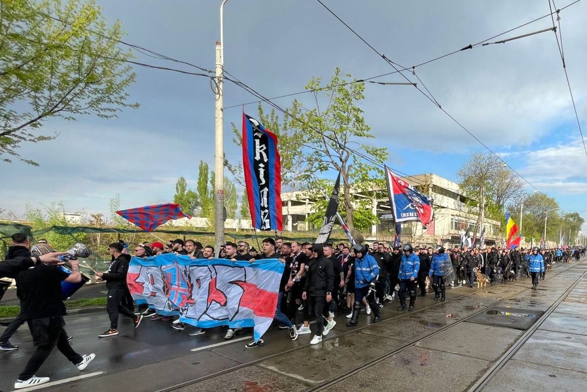 Mititelu jr., mesaj tăios la pauza meciului Rapid - FCSB: „Distrugerea fotbalului românesc prin manevrarea arbitrajului”