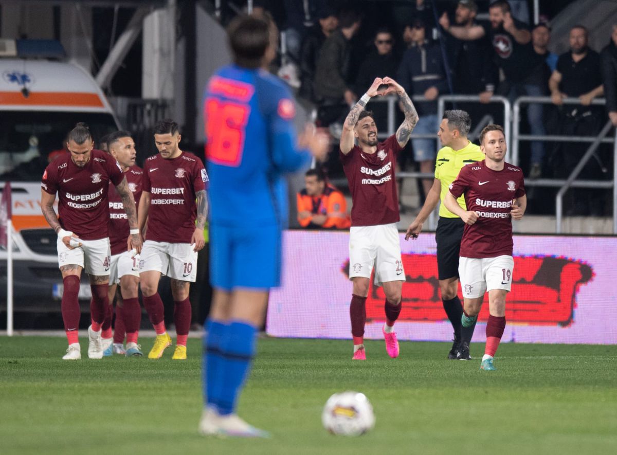 Rapid - FCSB 1-0 » Cadoul lui Mutu pentru Hagi: Feșnic, Moldovan și mult noroc pentru o victorie mare a Rapidului! Game over la titlu pentru FCSB?