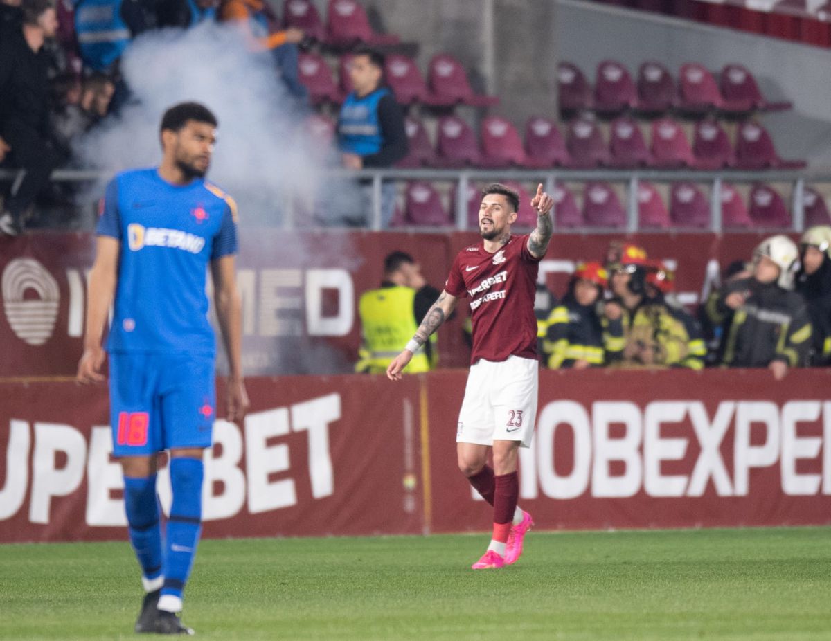 RAPID - FCSB. Cele 3 schimbări de la pauză l-au șocat pe comentatorul TV: „Becali se pricepe la fotbal cum mă pricep eu la brânză! Stupidă decizie”