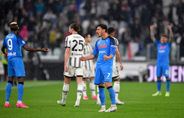 Juventus - Napoli, decis în al treilea minut al prelungirilor!