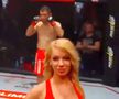 Bătut de fani și suspendat pe viață, luptătorul de MMA care a lovit o „ring girl” vine cu explicații: „Am un mesaj pentru Maria”