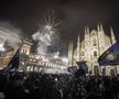 Sărbătoarea fanilor lui Inter Milano după câștigarea Scudetto / Foto: Imago Images