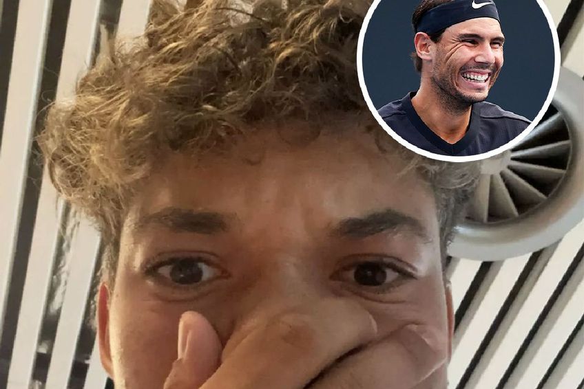 Darwin Blanch a avut o reacție care s-a viralizat în momentul în care a aflat că-l întâlnește pe Rafa Nadal la Madrid / Sursă foto: ESPN