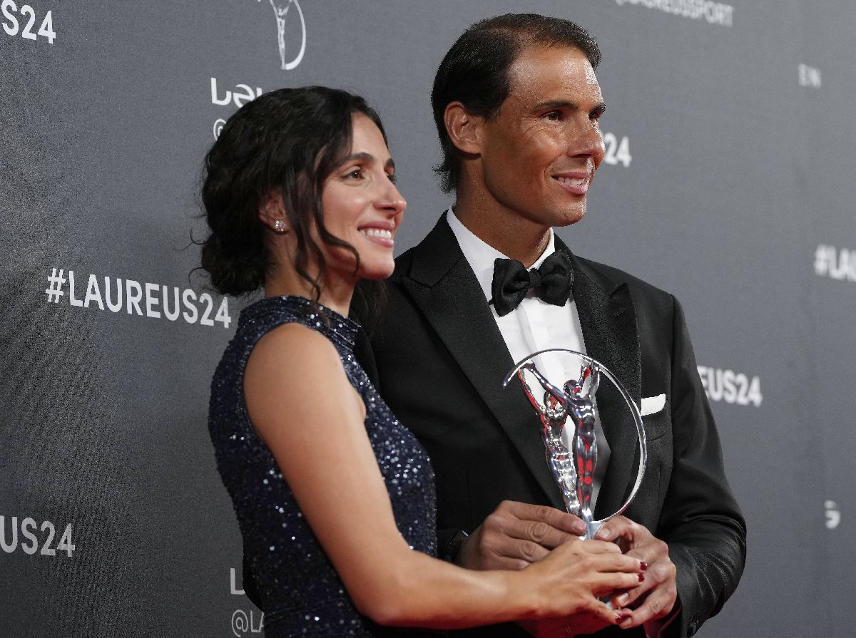 Imagini rare! Apariție rafinată a soției lui Rafael Nadal la Gala Premiilor Laureus » „Xisca”, o prezență atipică: discreție înainte de toate