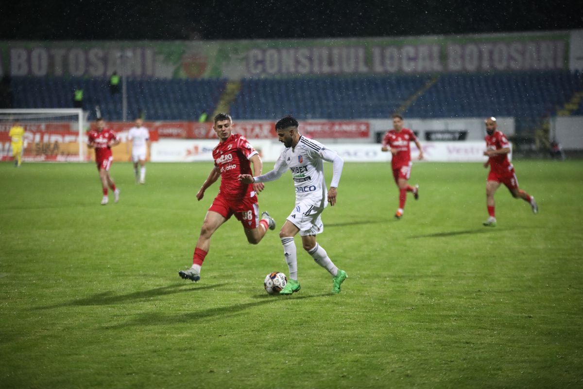 Botoșani - Dinamo, 23 aprilie