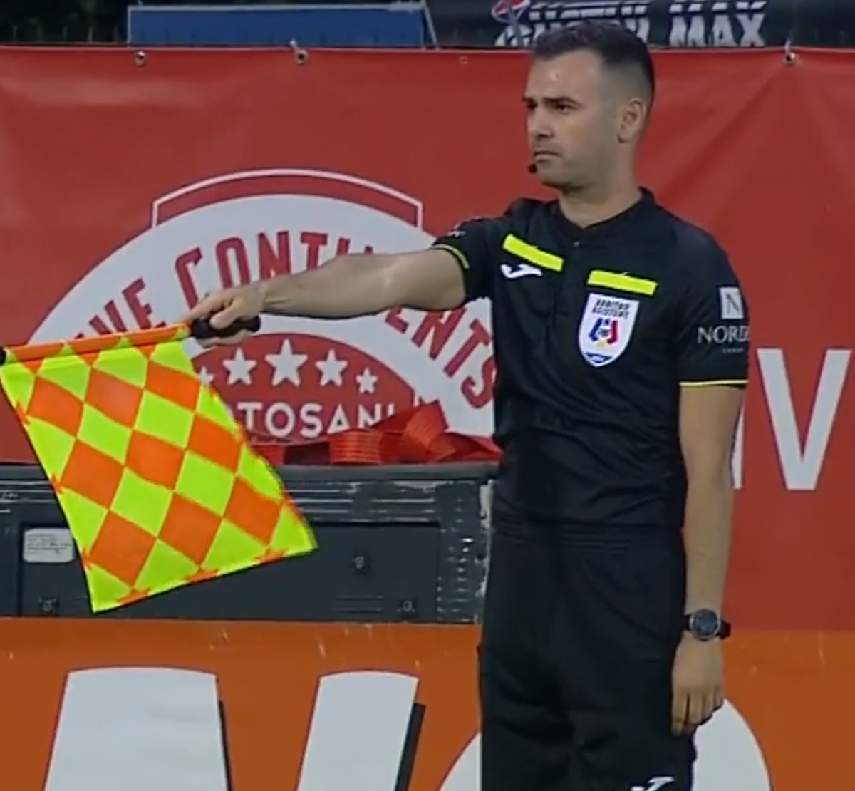 offside la golul lui Selmani în Botoșani - Dinamo