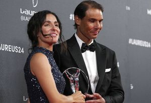 Imagini rare! Apariție rafinată a soției lui Rafael Nadal la Gala Premiilor Laureus » „Xisca”, o prezență atipică: discreție înainte de toate