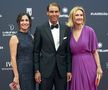 Maria Francisca Perello și Rafael Nadal, plus mama jucătorului, la Gala Premiilor Laureus / Sursă foto: Imago Images