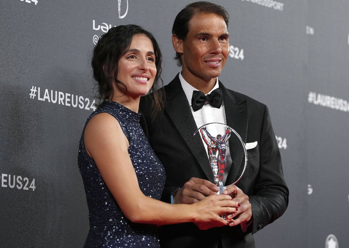 Maria Francisca Perello și Rafael Nadal, apariție de mare rafinament la Gala Premiilor Laureus