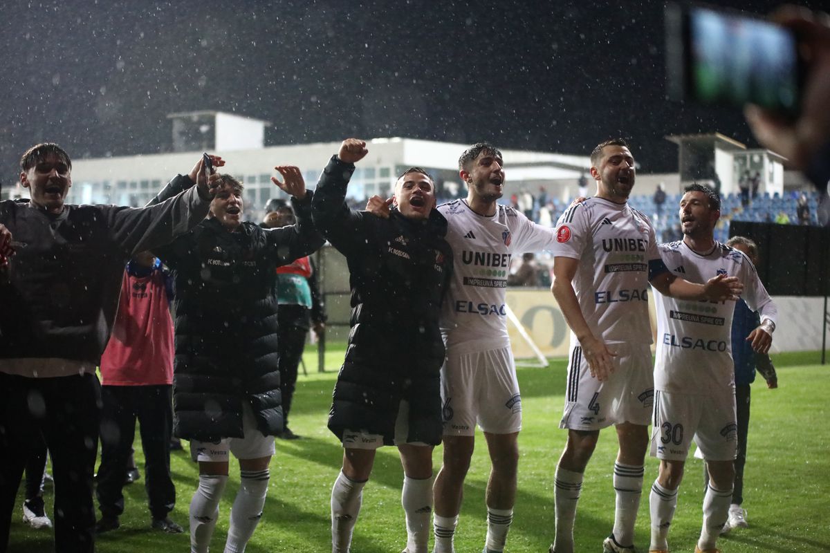 Botoșani - Dinamo, 23 aprilie